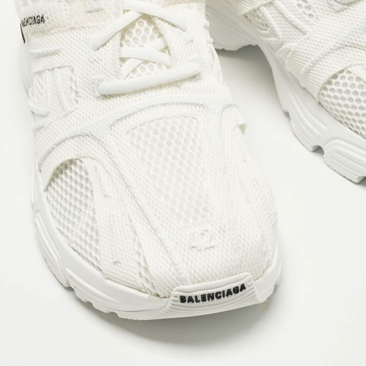 مملوكة مسبقًا Balenciaga Phantom Size 42 White Mesh Low Top Sneakers