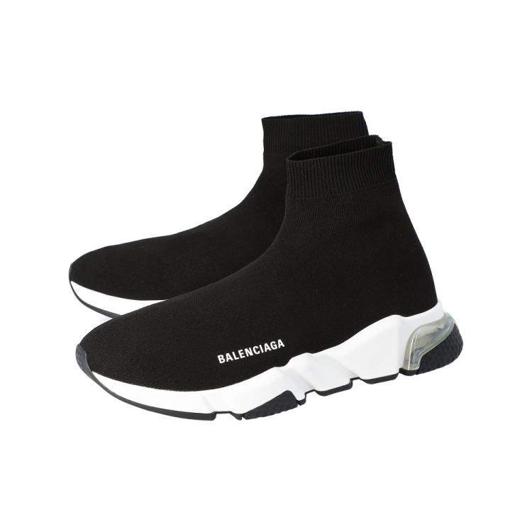 balenciaga black and white sneakers