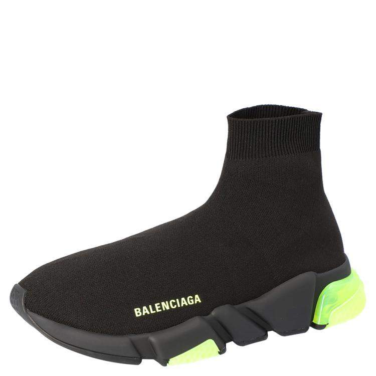 balenciaga speed trainer fluo