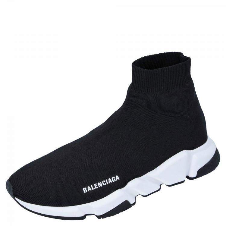 Balenciaga Black Knit Speed Sneakers Size EU 43 Balenciaga | The Luxury ...