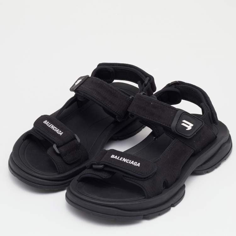 Balenciaga hotsell strap sandals