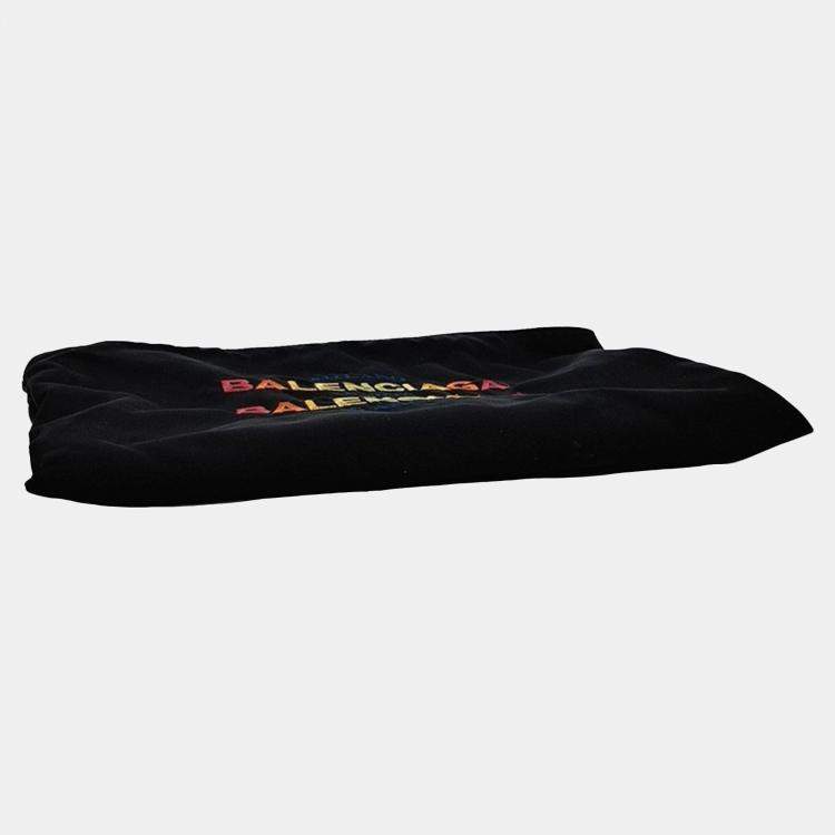 Pre Owned Balenciaga Black Fabric clutch