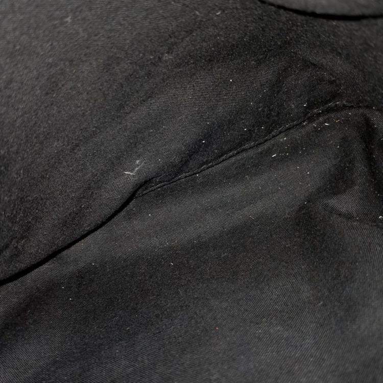 Pre Owned Balenciaga Black Fabric clutch