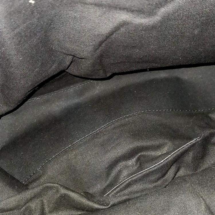 Pre Owned Balenciaga Black Leather Le Cargol Man Tote Bag