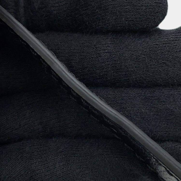 Pre Owned حقيبة كتف بالينسياغا غوتشي بالينسياغا ذا هاكر بروجكت أوفيديا قماش جلدي أسود