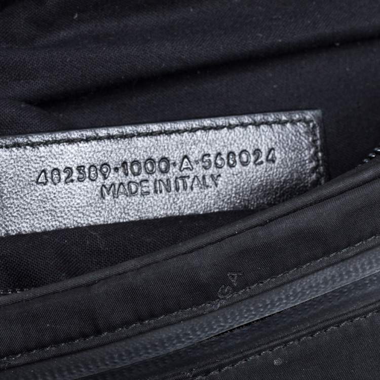 Pre Owned Balenciaga Black Nylon Explorer Belt Bag