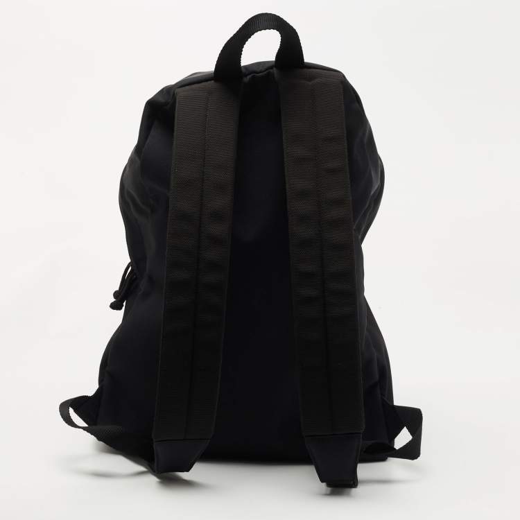 Pre Owned Balenciaga Black Nylon London Cities Backpack