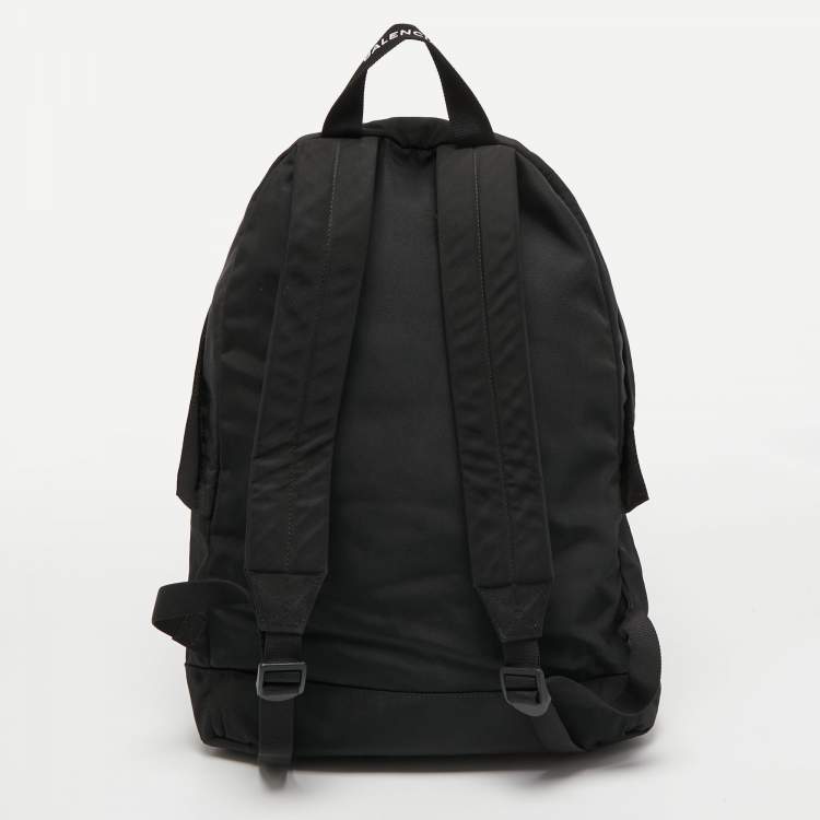 Pre Owned Balenciaga Black Nylon Explorer Backpack