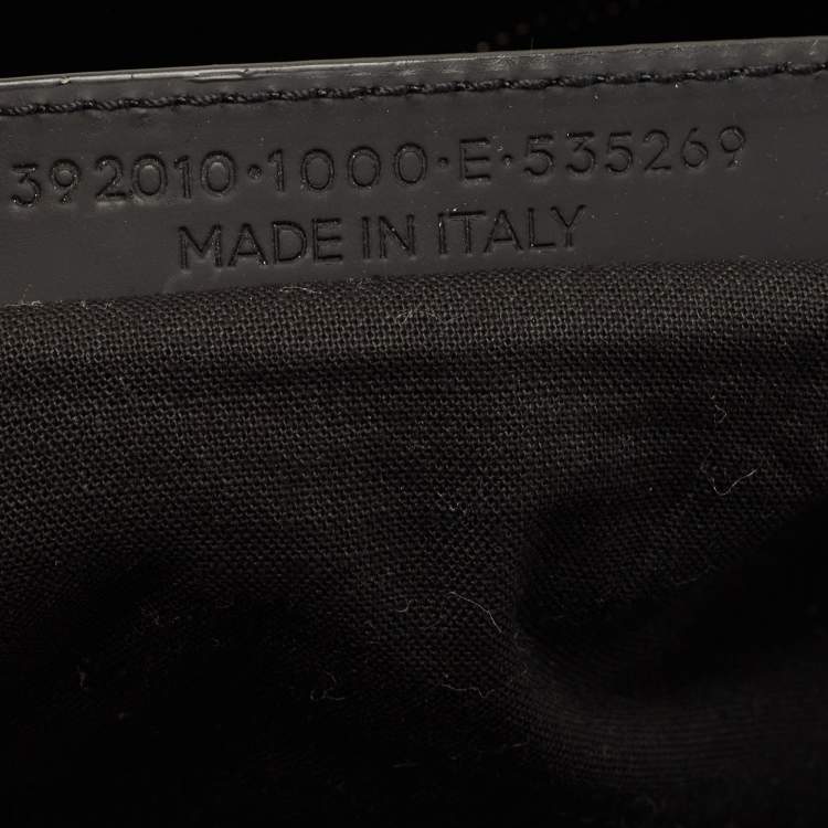 Pre Owned Balenciaga Black Canvas and Leather Logo Weekender