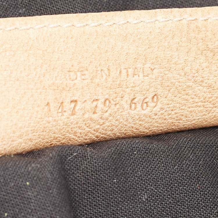 Pre Owned Balenciaga Tan Leather Duffle Bag