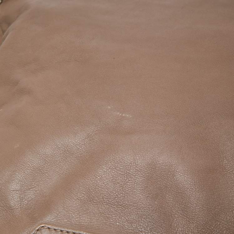 Pre Owned Balenciaga Mauve Leather Classic Hardware Traveller Backpack