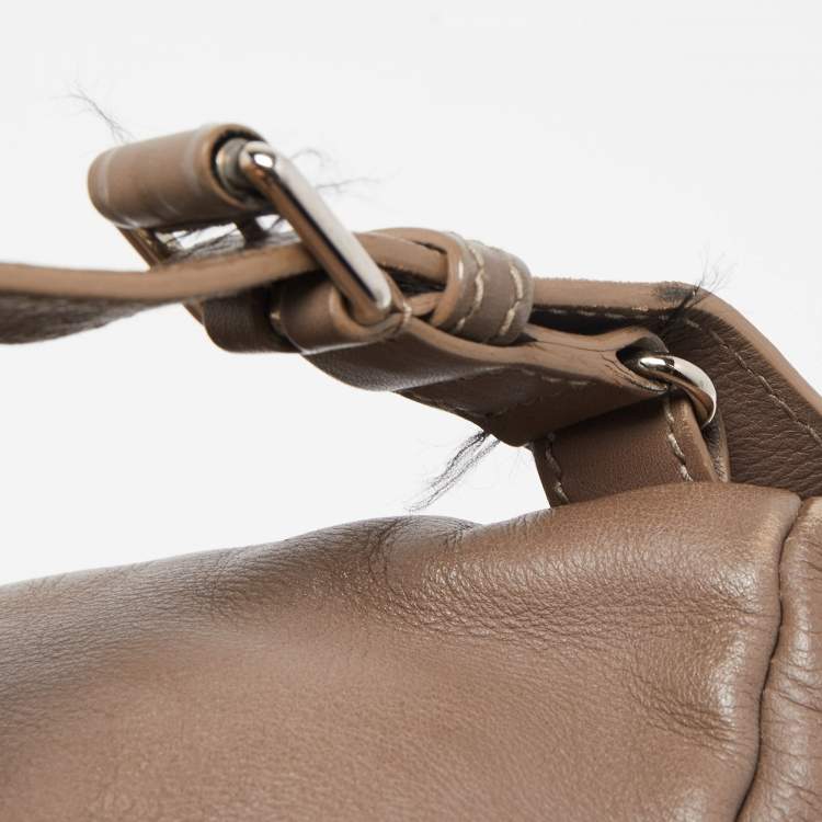 Pre Owned Balenciaga Mauve Leather Classic Hardware Traveller Backpack