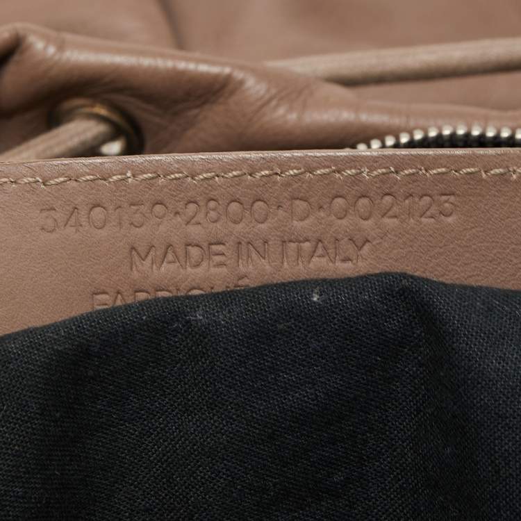 Pre Owned Balenciaga Mauve Leather Classic Hardware Traveller Backpack