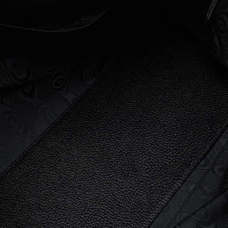 Pre Owned Balenciaga x Gucci Black Canvas and Leather The Hacker Project Duffle Bag