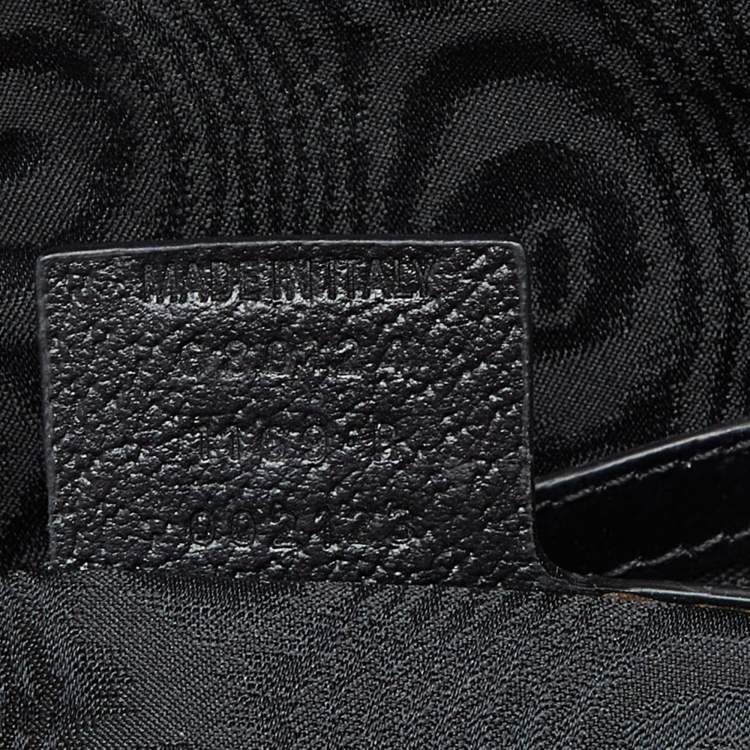 Pre Owned Balenciaga x Gucci Black Canvas and Leather The Hacker Project Duffle Bag