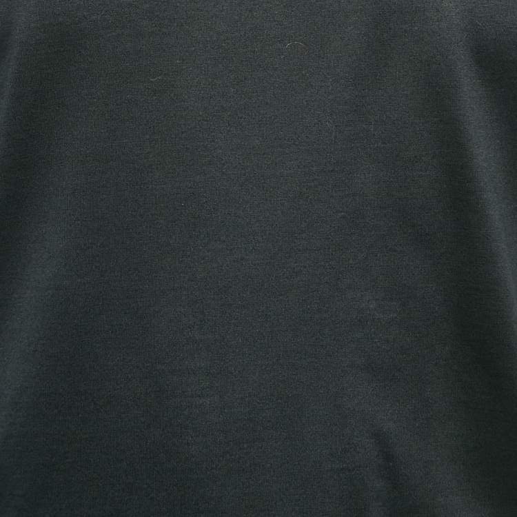 Pre Owned Balenciaga Black Cotton Round Neck T-Shirt XL