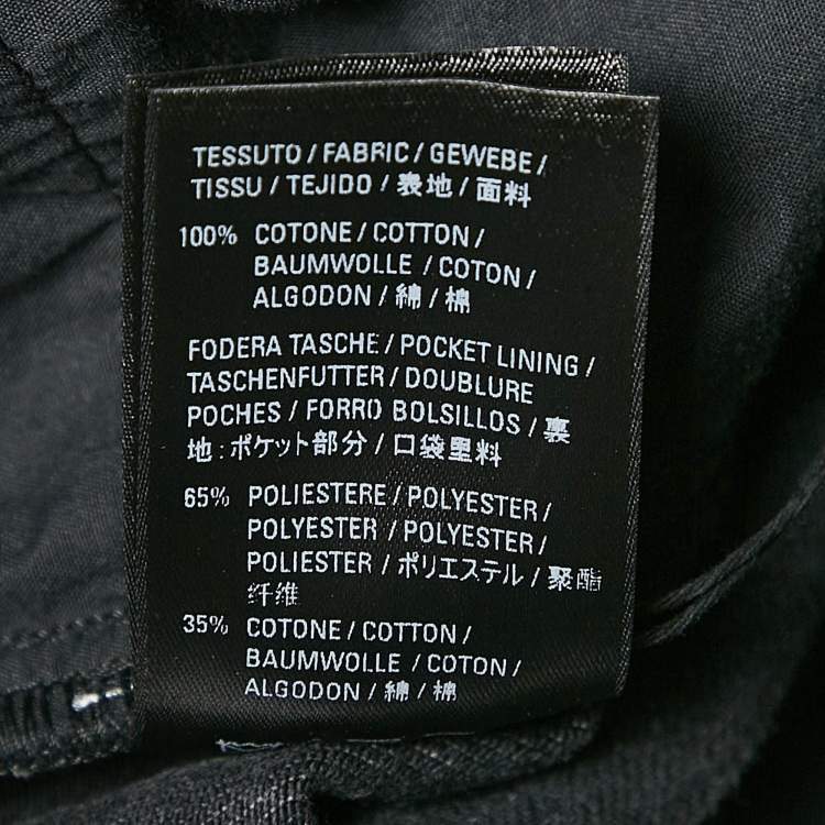 Pre Owned Balenciaga Black Washed Denim Jeans M Waist 33"