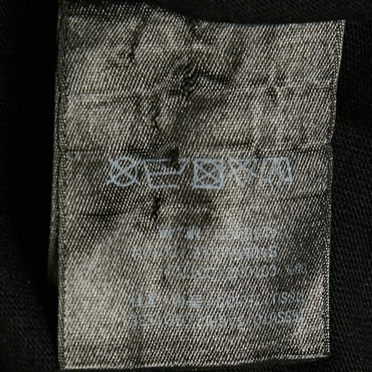 مملوكة مسبقًا Balenciaga Black Cotton Knit Crew Neck T-Shirt S