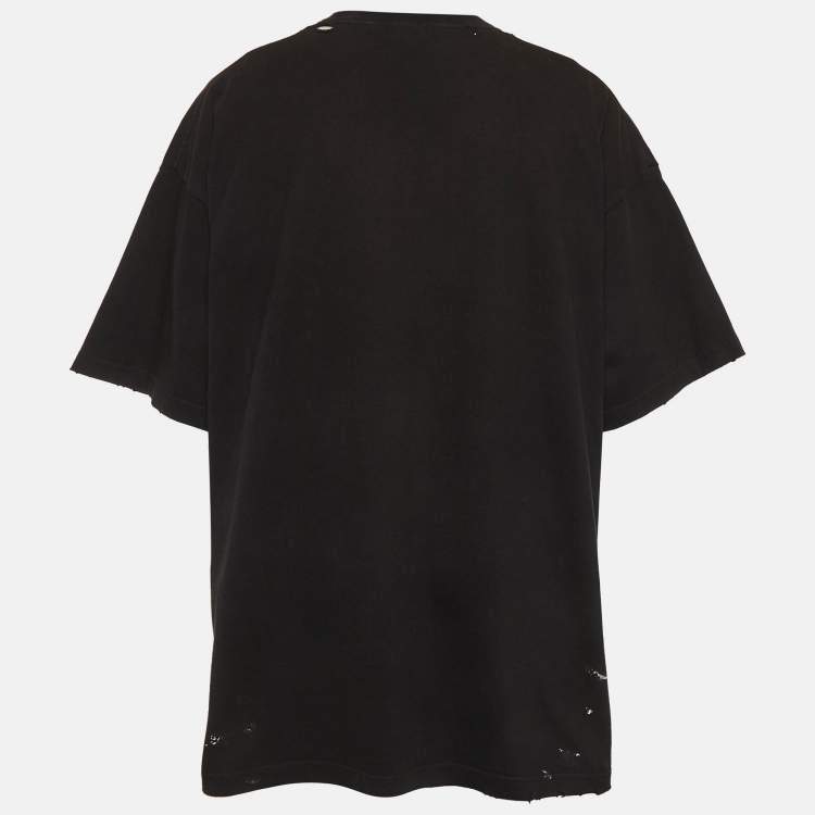 Pre Owned Balenciaga Unifit Metal Vintage Oversized T-shirt XL