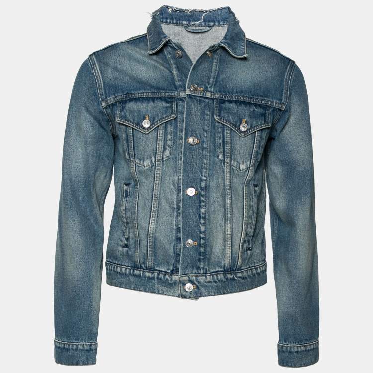 Balenciaga jacket cheap mens blue