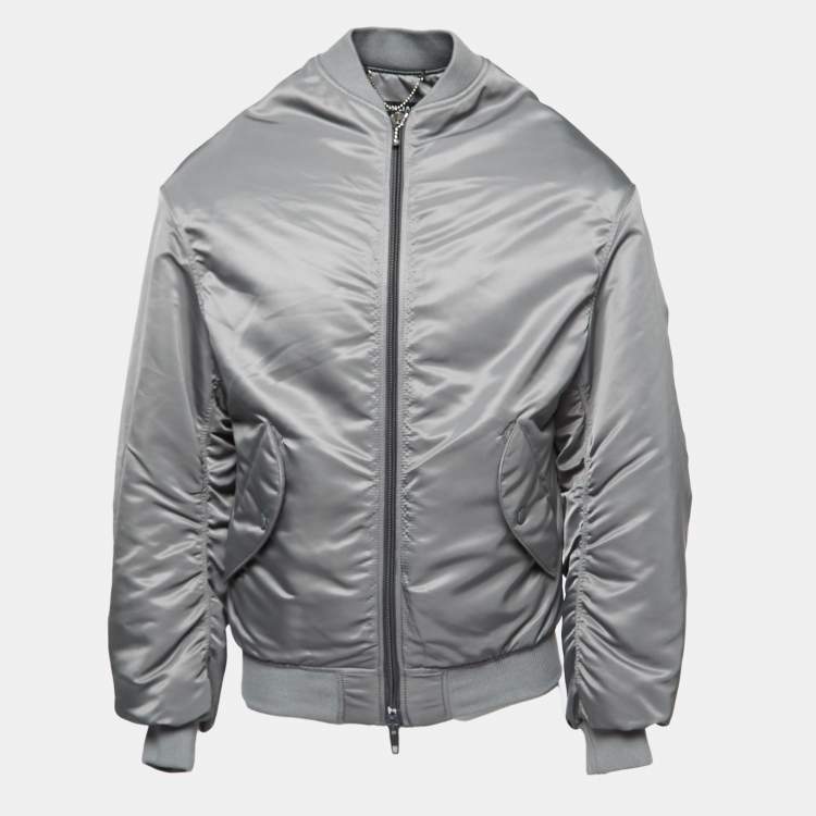 Gucci x Balenciaga The Hacker Project Crystal Hourglass Jacket Silver   FW21  GB