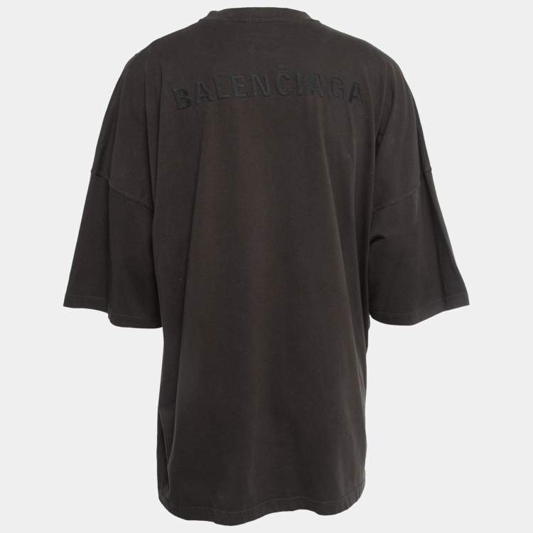 Balenciaga , Oversized Symbols T-Shirt SS in Gray BNWT XS