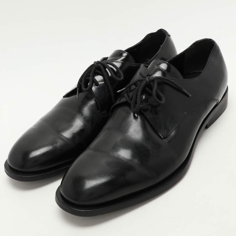 Balenciaga Black Leather Lace Up Derby Size 44 Balenciaga | TLC