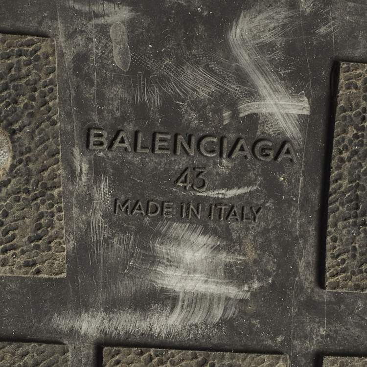 Pre Owned Balenciaga Race Runner Size 43 Multicolor Leather, Mesh and Suede Low Top Sneakers