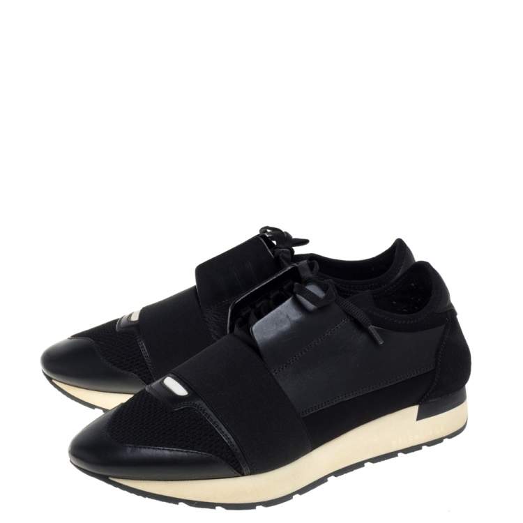 balenciaga men's race runner sneakers