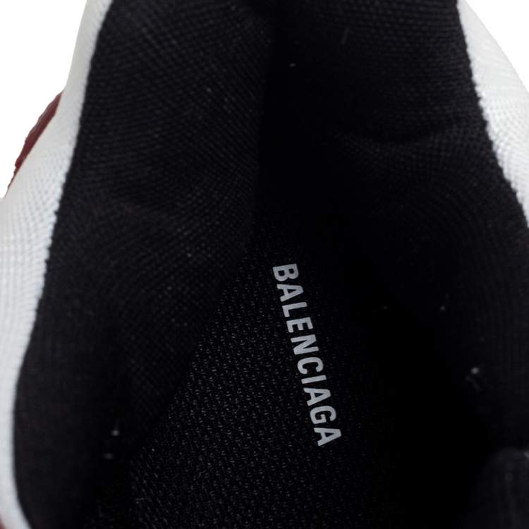 مملوكة مسبقًا Balenciaga Multicolor Mesh, Nubuck And Leather Triple S Platform Sneakers Size 45