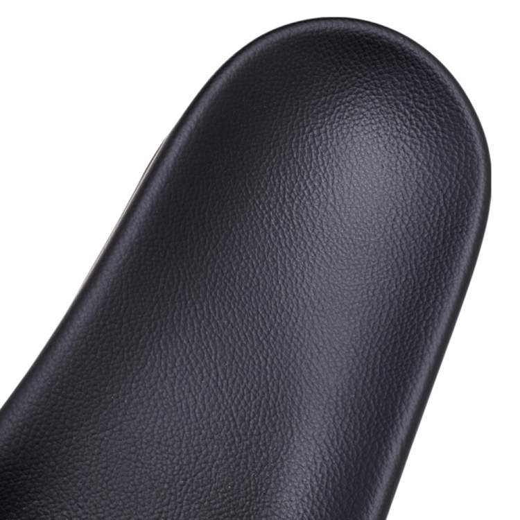 Pre Owned Balenciaga Black Rubber BB Logo Slide Sandals Size 45