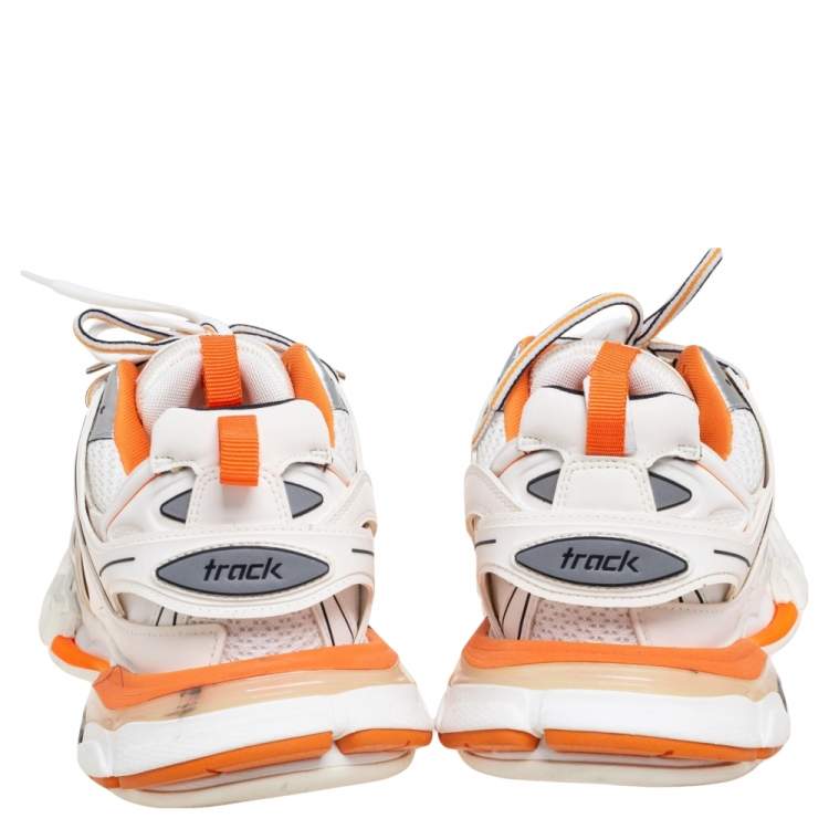 مملوكة مسبقًا Balenciaga Multicolor Mesh And Leather Triple S Sneakers Size 41