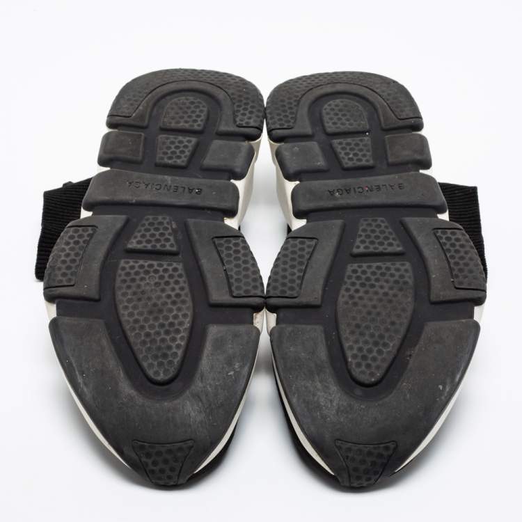 مملوكة مسبقًا  Balenciaga Black Knit Fabric Sock Speed High-Top Sneakers Size 43