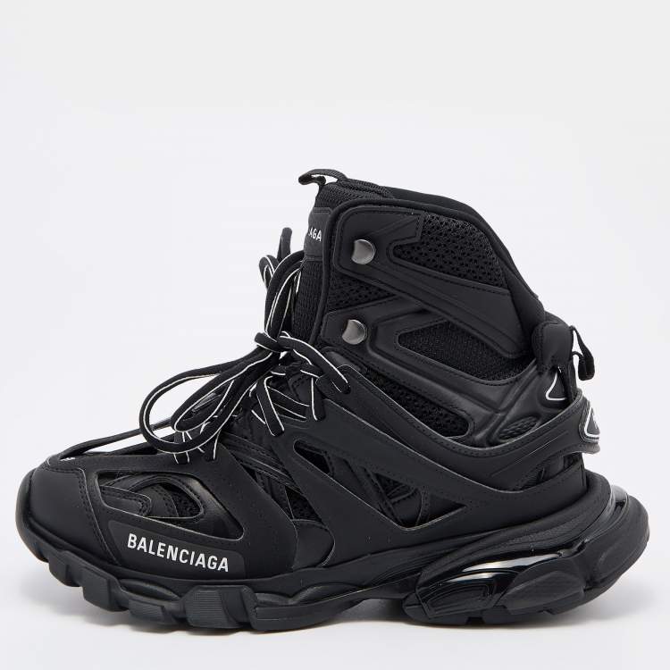 Balenciaga  Track2 Nylon Mesh And Rubber Sneakers  Men  Black  EU 40  for Men