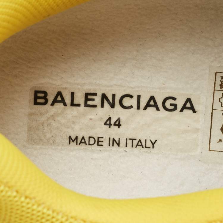 Pre Owned Balenciaga Multicolor Mesh and Leather Triple S Sneakers Size 44
