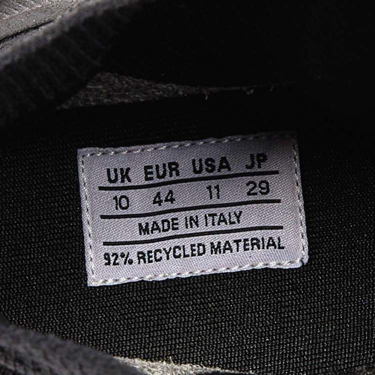 Pre Owned Balenciaga Black Knit Fabric Speed Trainer Sneakers Size 44