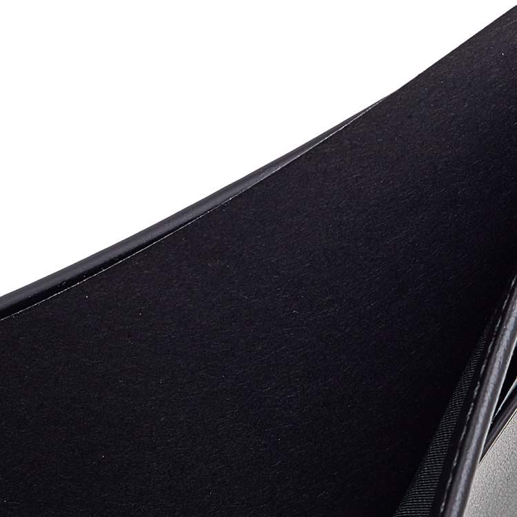 Pre Owned Bally Black Coated Canvas Brasai Bifold Wallet