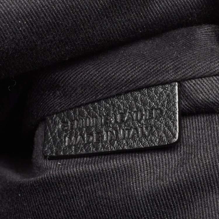 Pre Owned Bally Black Leather Small Crew Backpack