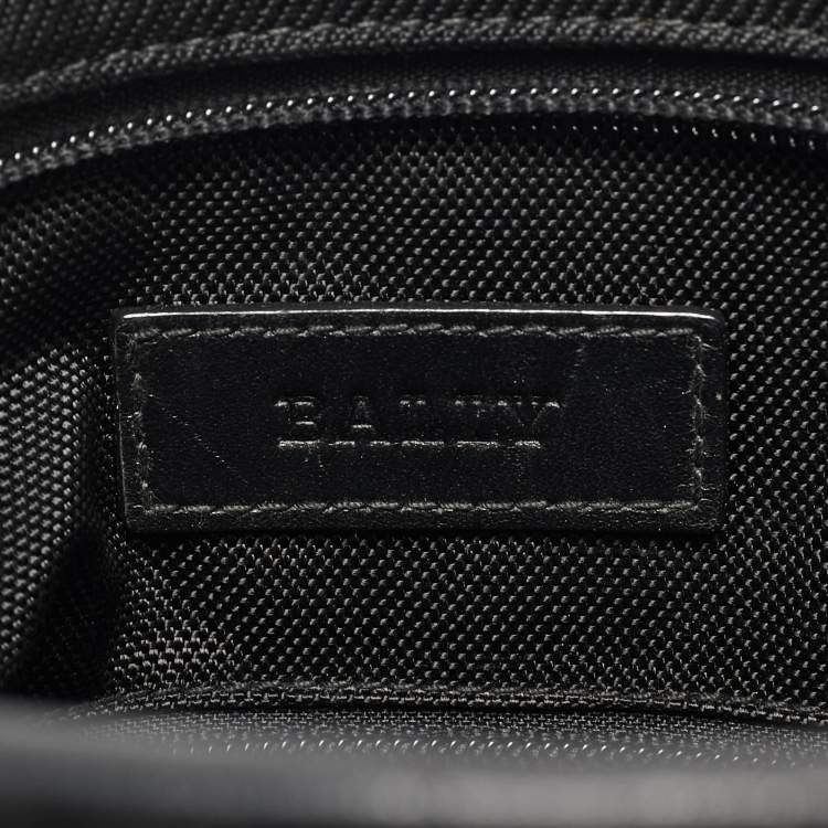 Pre Owned Bally Black Nylon Currios Crossbody Bag