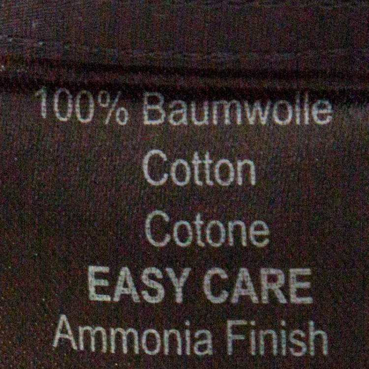Pre Owned Balmain Navy Blue Logo Embroidered Cotton Casual Fit Shirt M