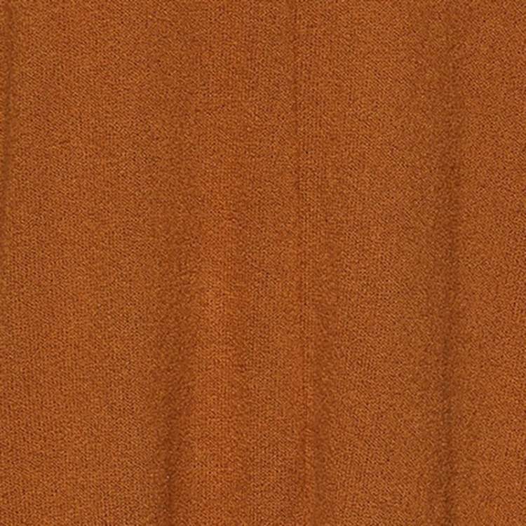 Pre Owned Balmain Ochre Cotton Knit Open Front Long Cardigan M