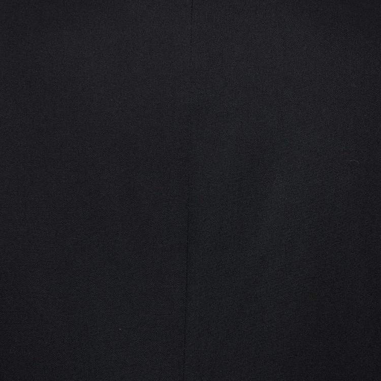 Pre Owned Balmain Black Wool Smoking Jacket L