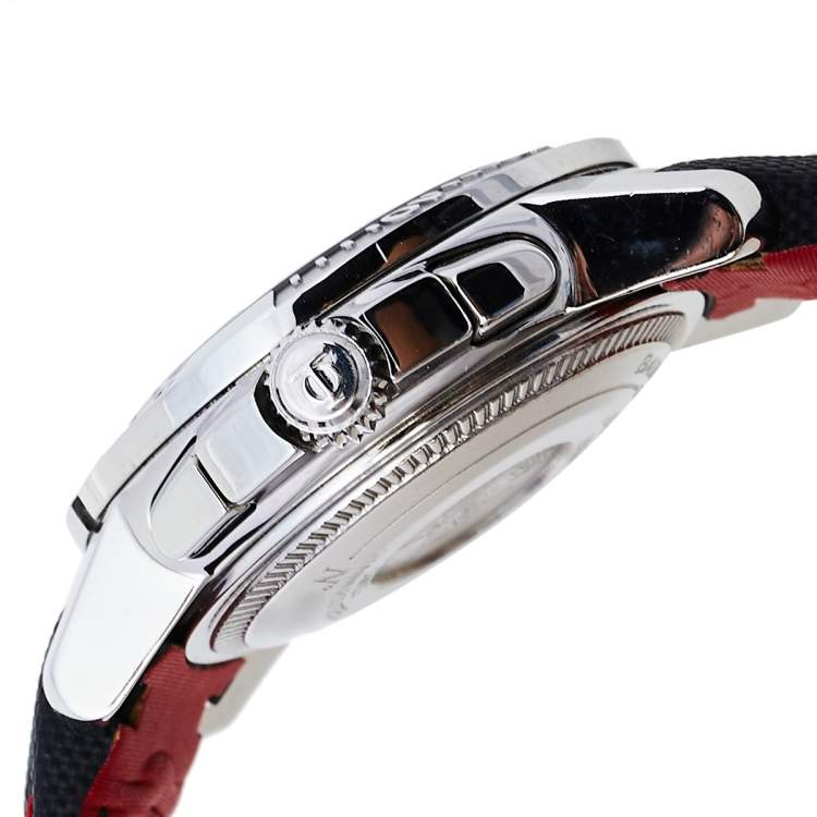 Pre Owned Baume & Mercier Grey Stainless Steel Sultanate Of Oman Edition 65519 Men's Wristwatch 40 mm