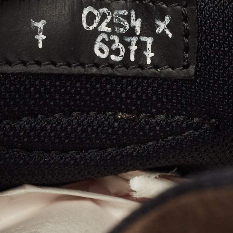 Pre Owned Berluti Run Track Size 41 Brown Leather and Suede Lace Up Sneakers