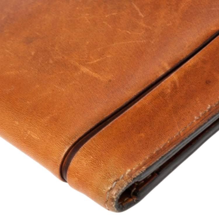 Pre Owned Berluti Brown Leather Bifold wallet 