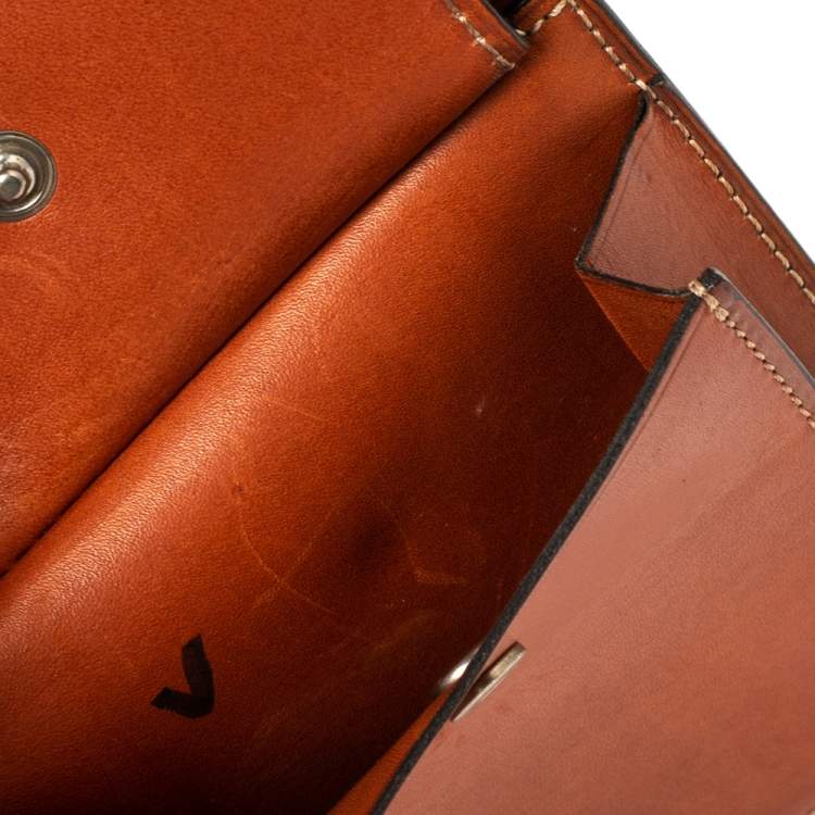 Pre Owned Berluti Brown Leather Bifold wallet 