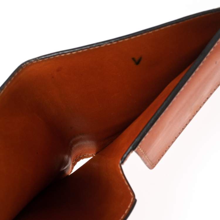 Pre Owned Berluti Brown Leather Bifold wallet 