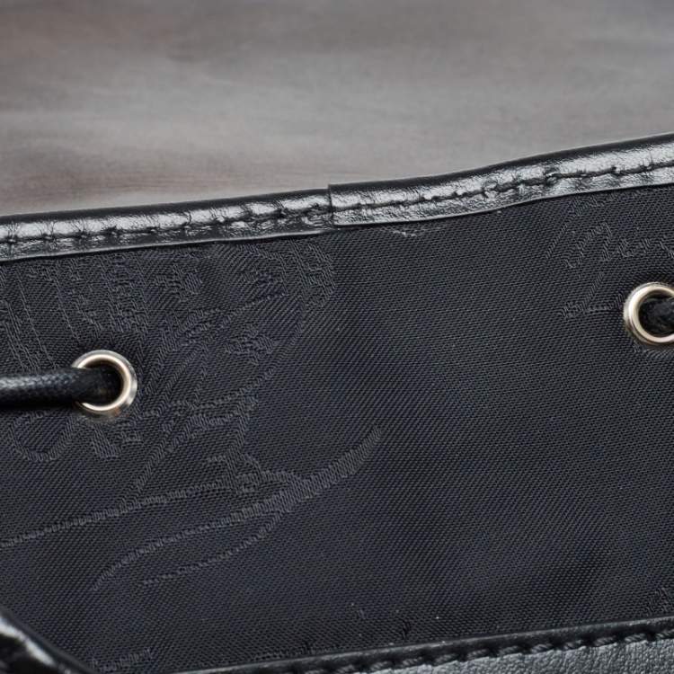 Pre Owned Berluti Dark Brown Leather Day Out Scritto Backpack