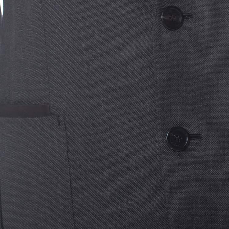 Pre Owned Berluti Brown Regular Fit Wool and Silk Blend Blazer L