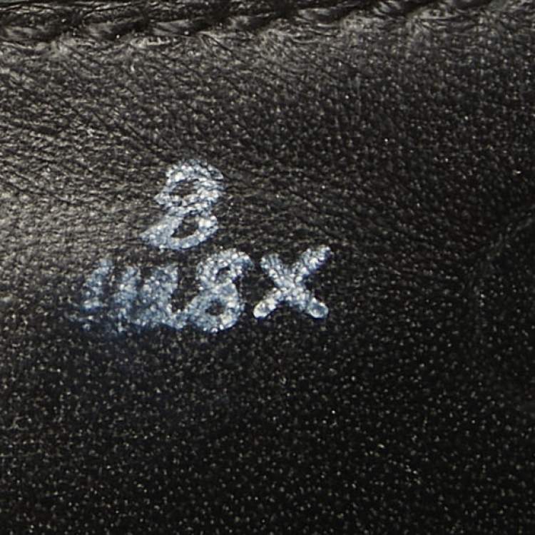Pre Owned Berluti X Ferrari Black Leather Slip On Loafers Size 42